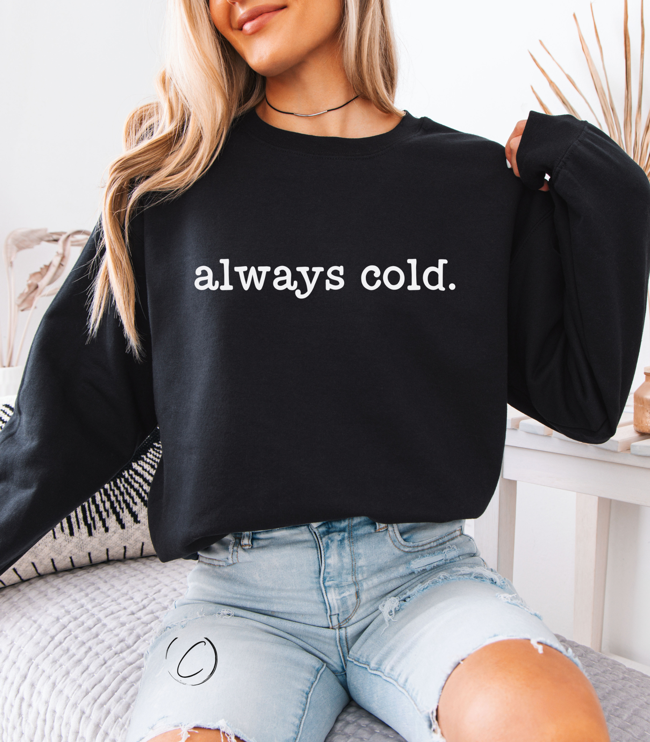 CMD Wholesale – wholesale Sweatshirt med tryck - Unisex – Alltid kall tröja0