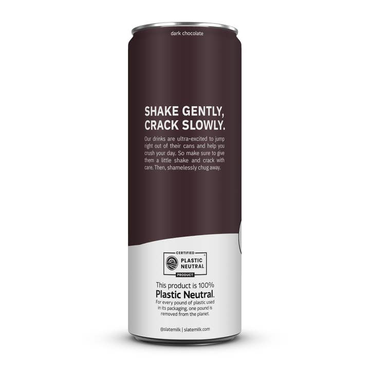 Slate Milk - Wholesale Iced Coffee/Cold Brew - Dark Chocolate Milk Shake