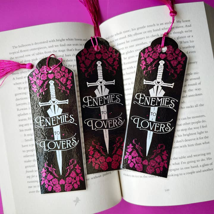 Handmade Foil Bookmark | Book Gifts | Romantasy for wholesale by Toil and Trouble Creative
