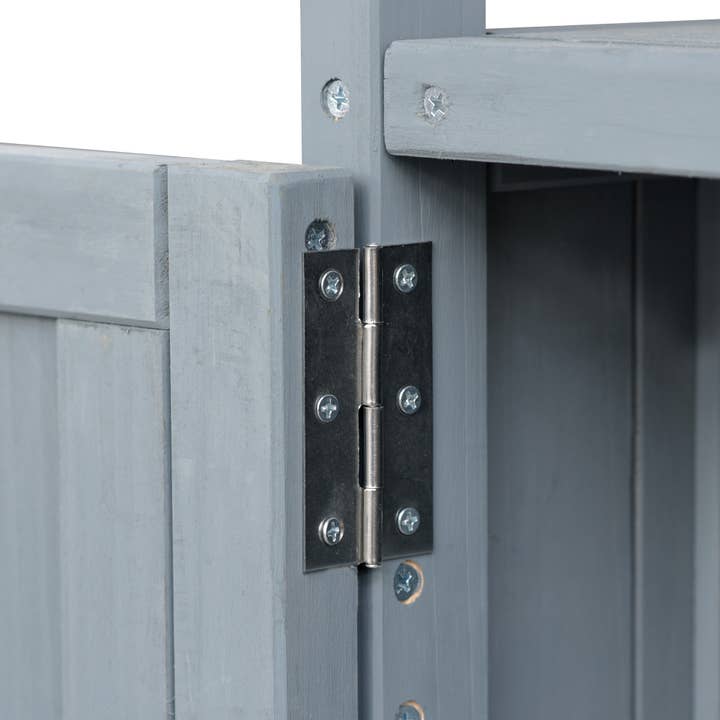 39F Inc. - Wholesale Outdoor Ornament/Decor - Outdoor Kitchen Island,Farmhouse Solid Wood Rolling Cart41