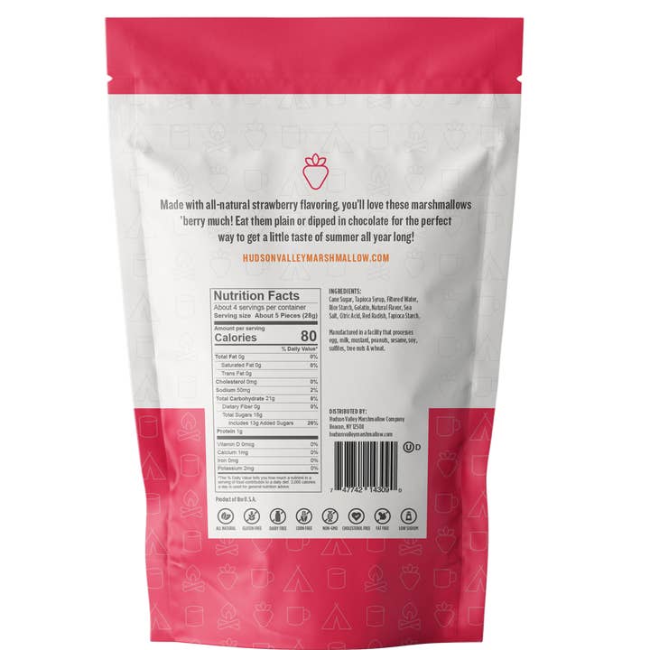 Hudson Valley Marshmallow Company - Wholesale Marshmallow - Strawberry Marshmallows1