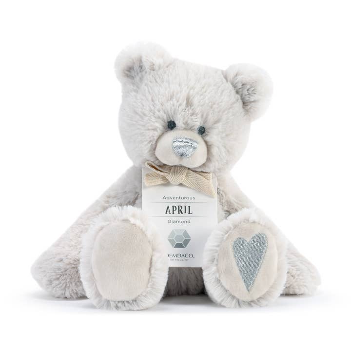 DEMDACO - Wholesale Stuffed/Plush Toy - Kids & Baby - April Birthstone Bear0