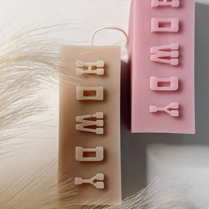 Dusty Rose Bodega - Wholesale Novelty Candle - HOWDY block4