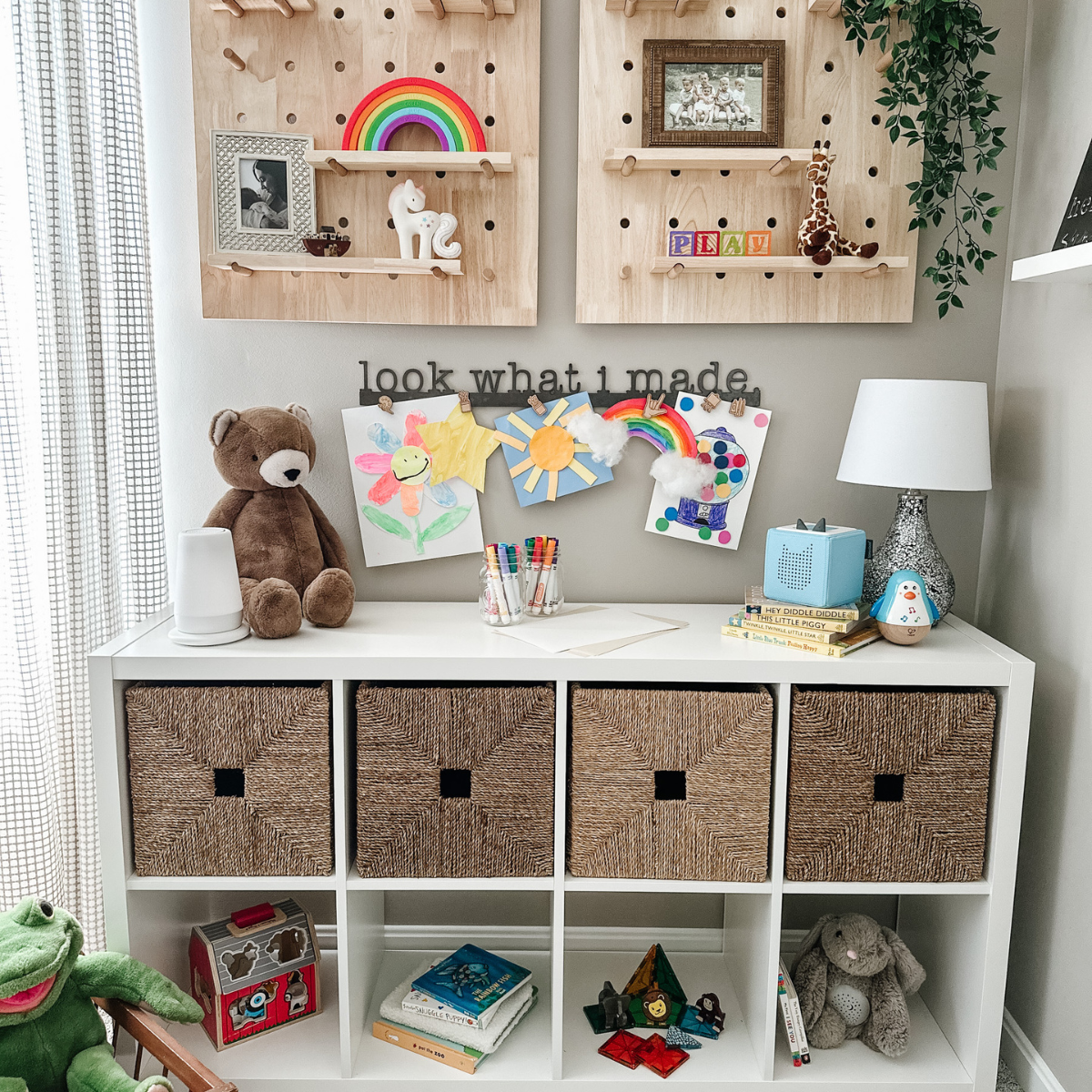 Keystone Steel Co. – Großhandel Wandschild – Look What I Made Magnetic Bar (Schreibmaschinenschrift)2