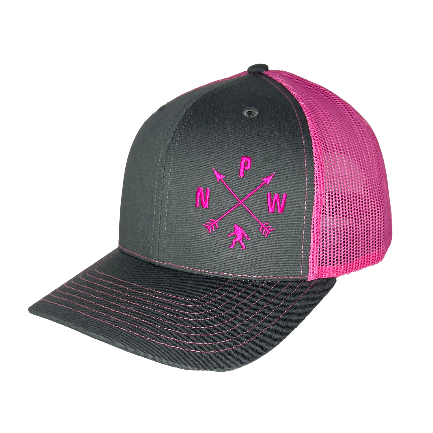 Direction Apparel - Wholesale Trucker Hat - Unisex - Sasquatch Arrows Trucker Cap3