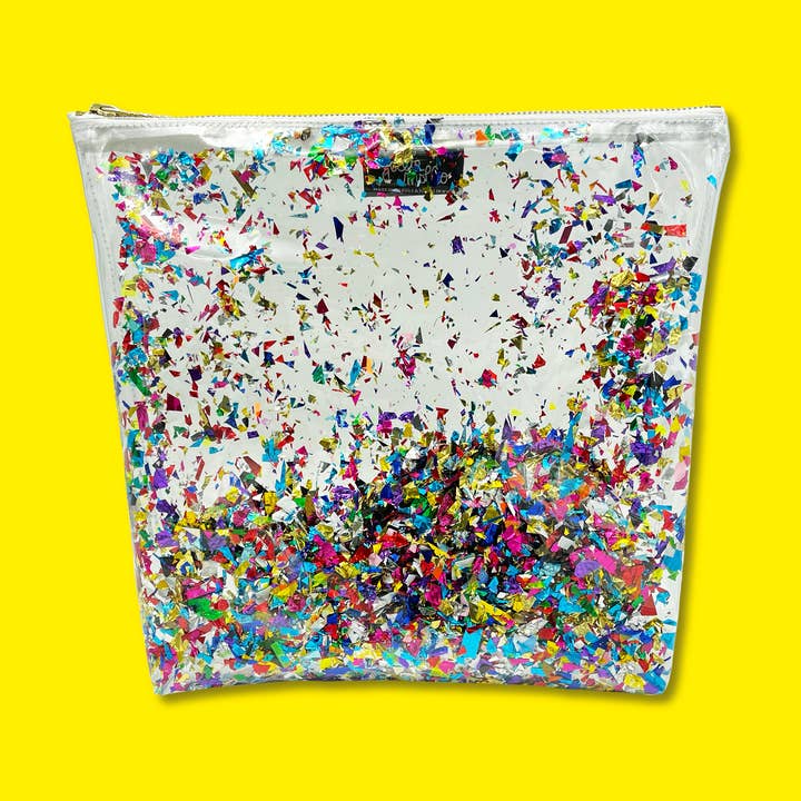 Clear Confetti Travel Bag – Fun & Stylish Organizer! 🎉✨ and other Purchase Wholesale metallic confetti. Free Returns & Net 60 Terms on Faire trending on Faire.