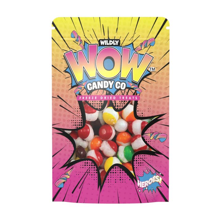 Freeze Dried Skittles - Original for wholesale by WOW Candy Co