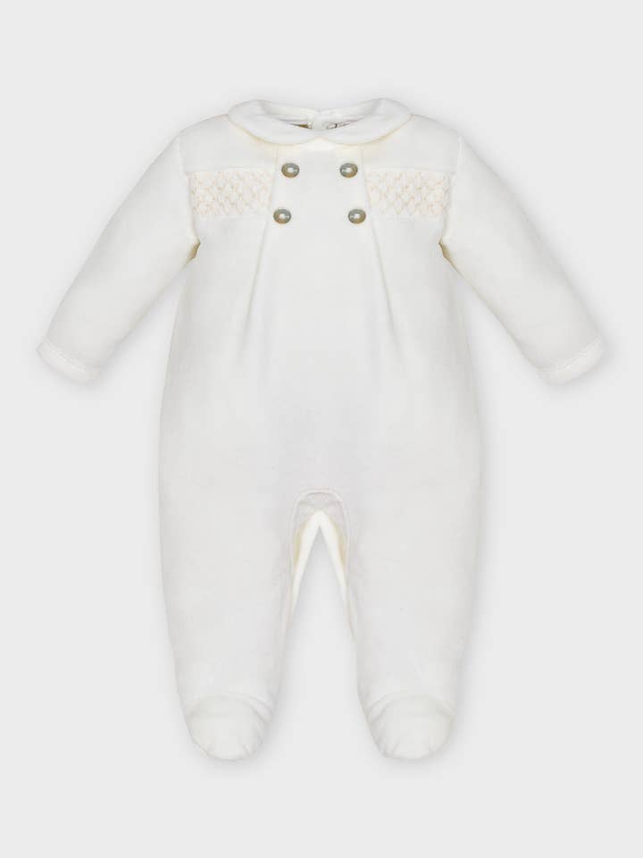 Tutina in cotone con apertura sul retro per la vendita all'ingrosso da parte di Minhon