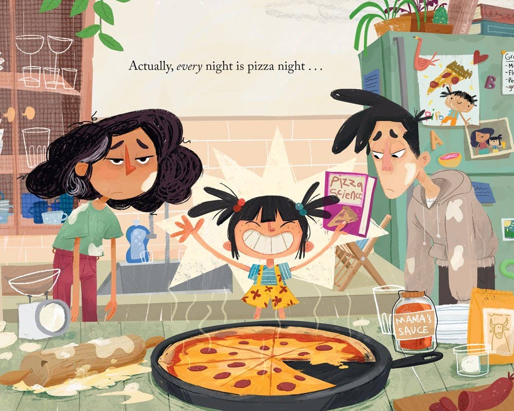 W. W. Norton - Wholesale Preschool Book (3-5) - Every Night Is Pizza Night2