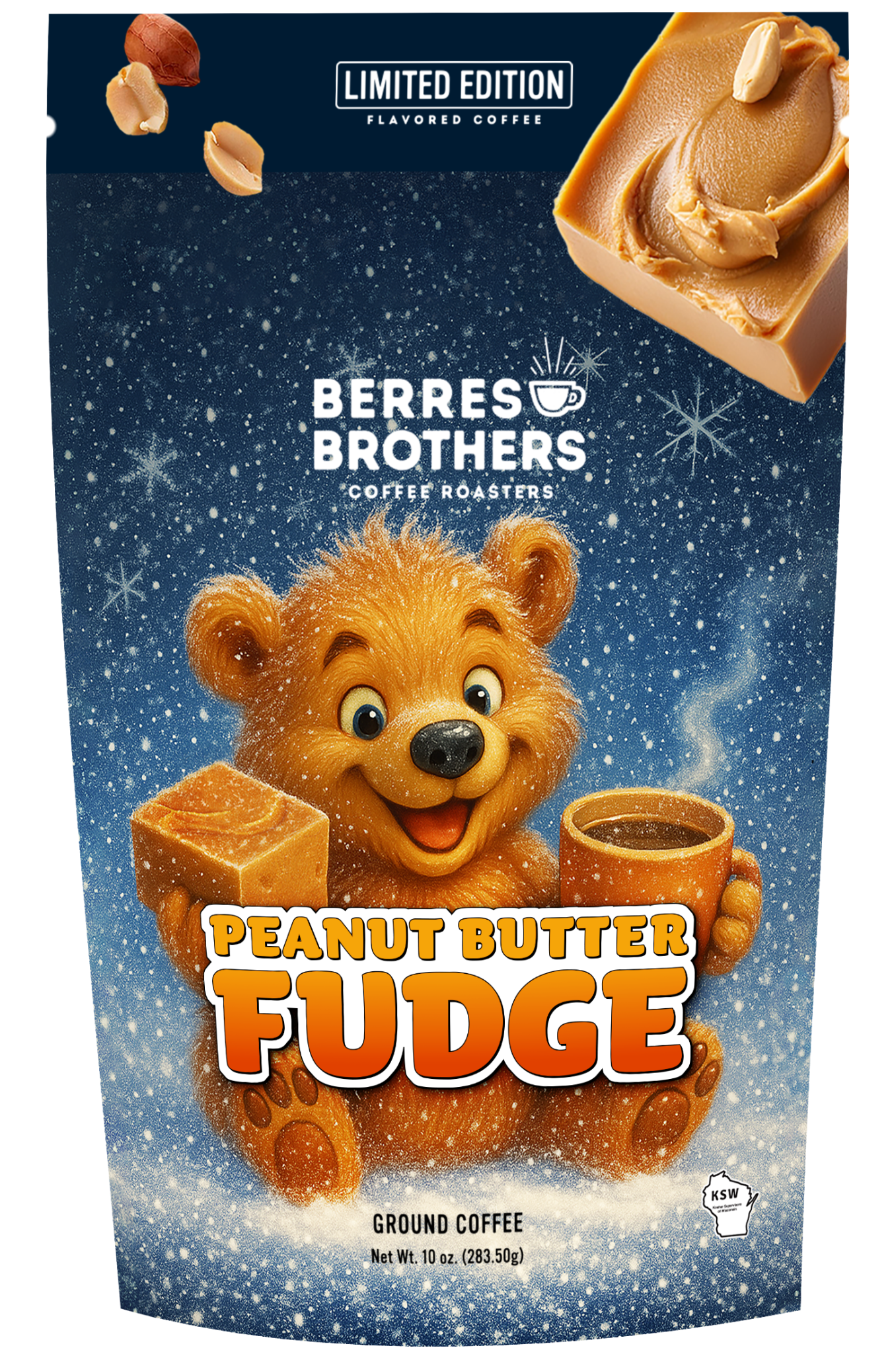 Berres Brothers Coffee Roasters - Wholesale Ground Coffee - Limited Edition Peanut Butter Fudge Flavored Coffee0