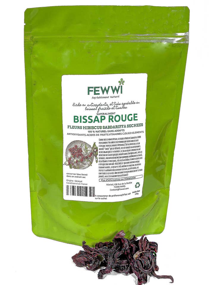 Red hibiscus flowers-Bissap for wholesale by Fewwi