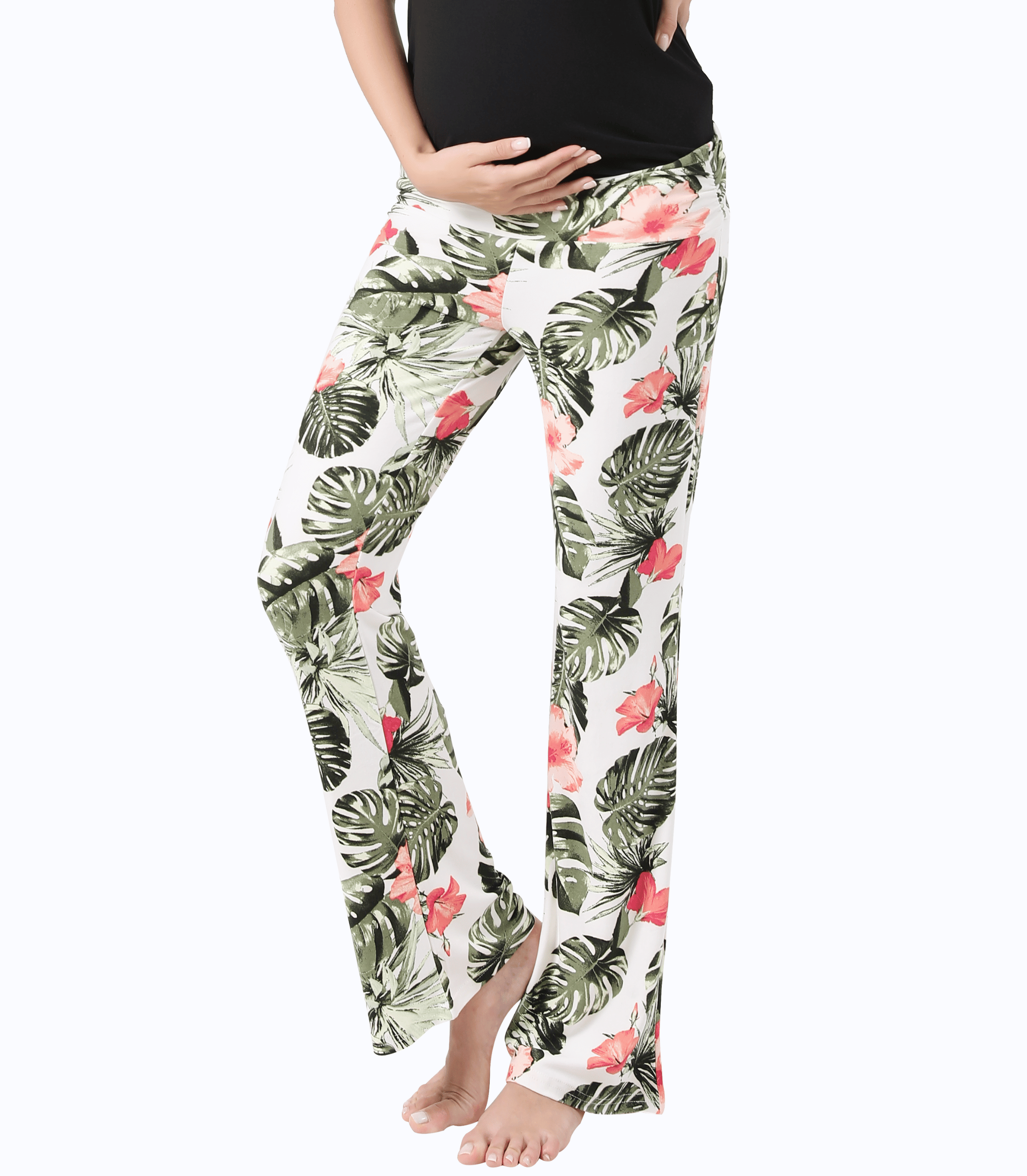 Alina Mae Maternity - Wholesale Pants - Maternity - Maternity Pajama Pants - Below Bump Postpartum Pant0