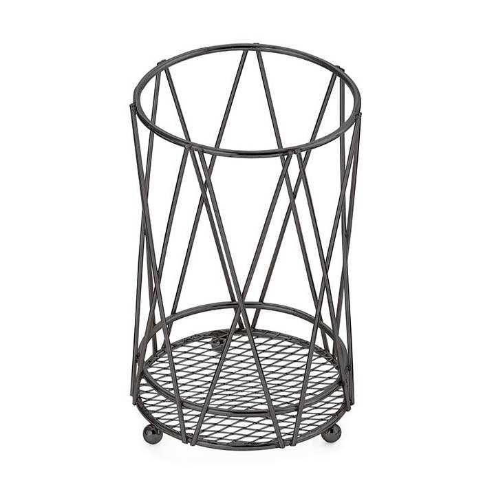 KEUKENGEREEDSCHAPHOUDER ZWART voor wholesale door Aktual / Dekora Import S.A