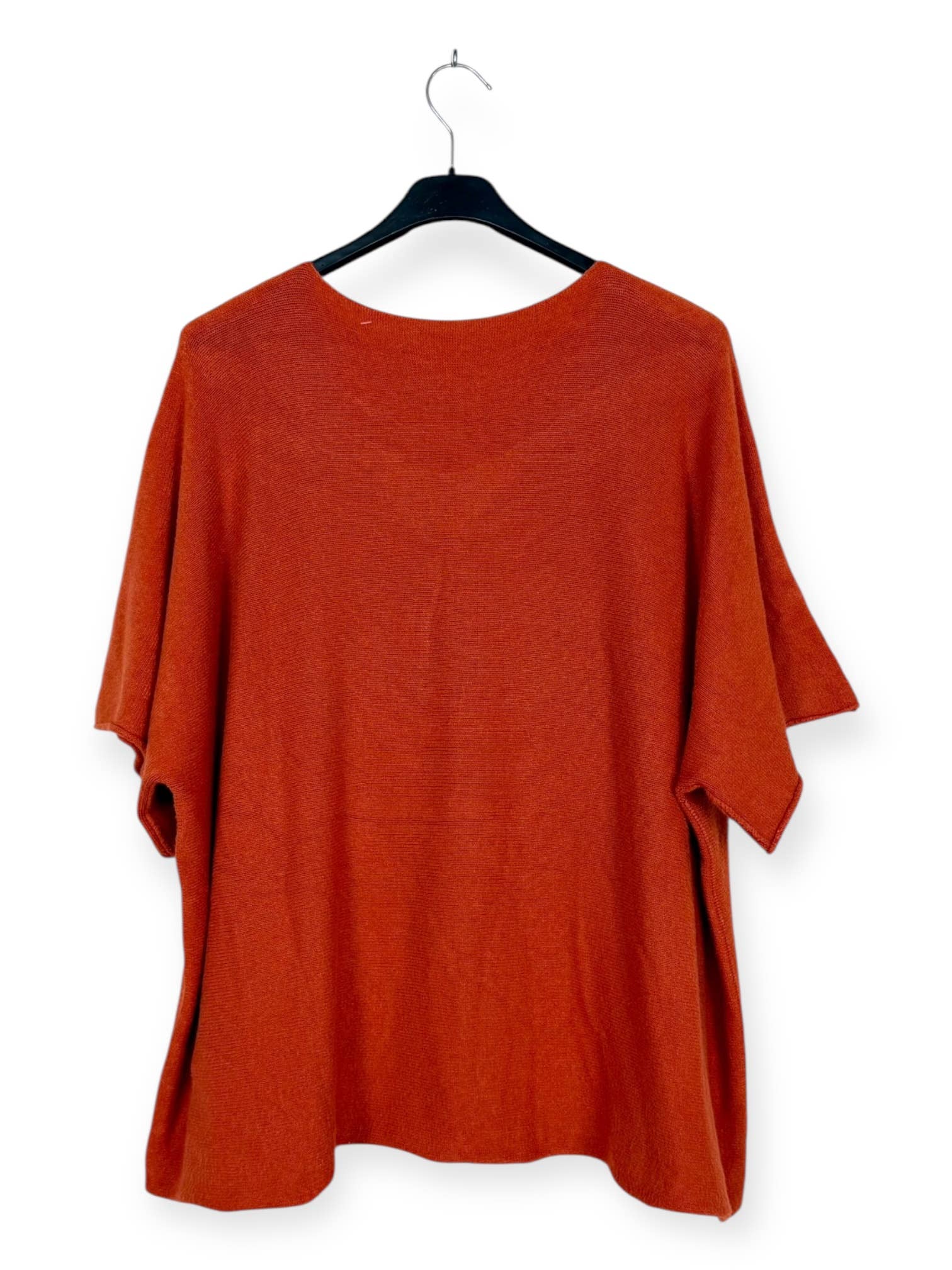 Lucky Nana - Wholesale Poncho - Women's - AH L2202 - Plus Size V-Neck Poncho Sweater24