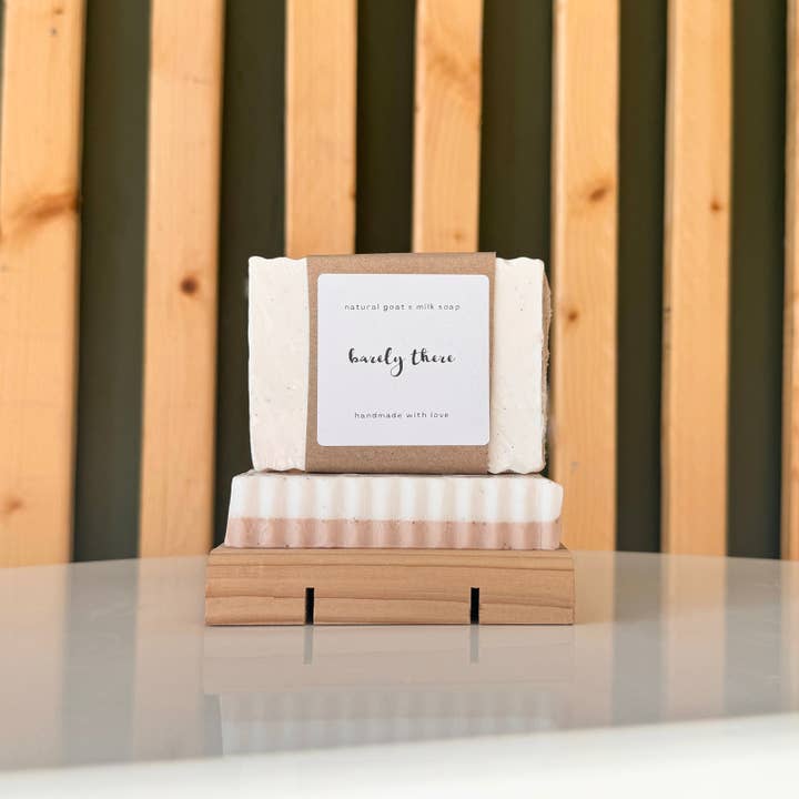 Barely There Soap | Unscented with Vanilla Bean & Cocoa and other Purchase wholesale travel size bar soap. Free returns & net 60 terms on Faire trending on Faire.