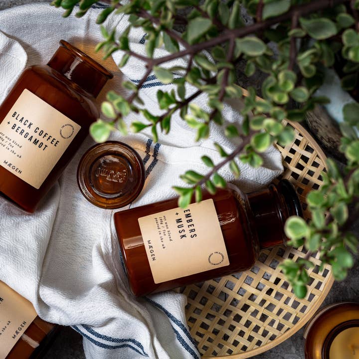 MÆGEN - Wholesale Jar/Filled Candle - MÆGEN Alchemist Candle - Embers & Musk