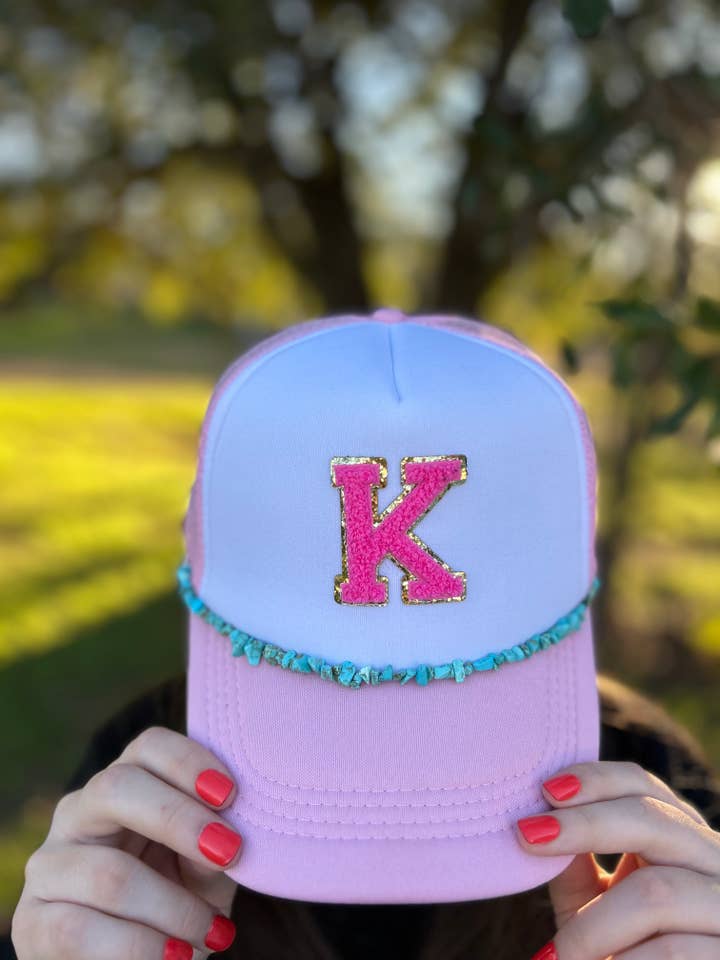 Cadena de sombrero turquesa para venta al por mayor de kaits kustom jewelz