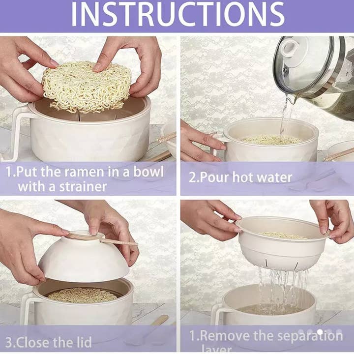 Moderny - Wholesale Bowl - Ramen Delight Bowl Set4