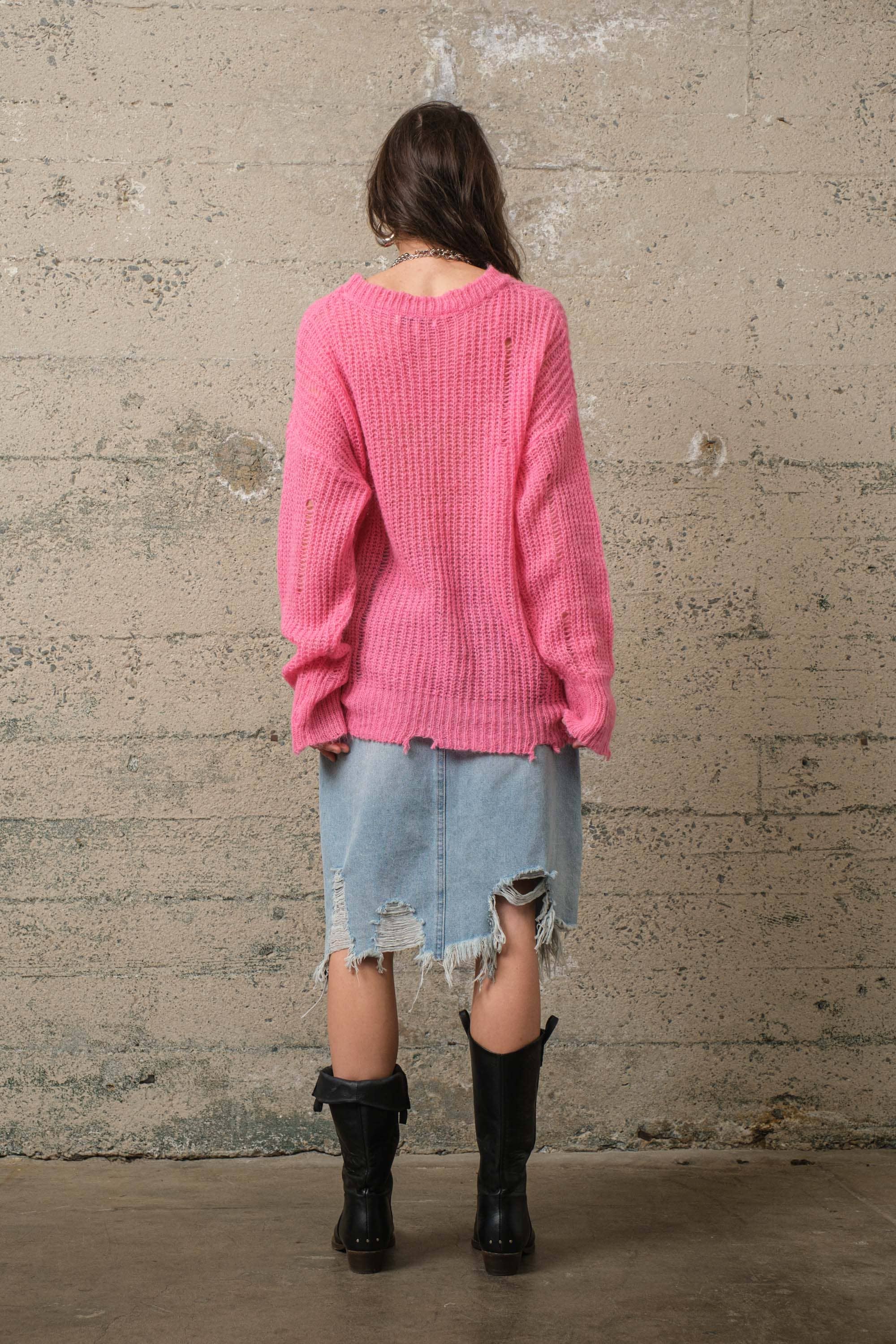 Signature 8 - Vente Pull en maille – femme - PULL VIEILLI S622219