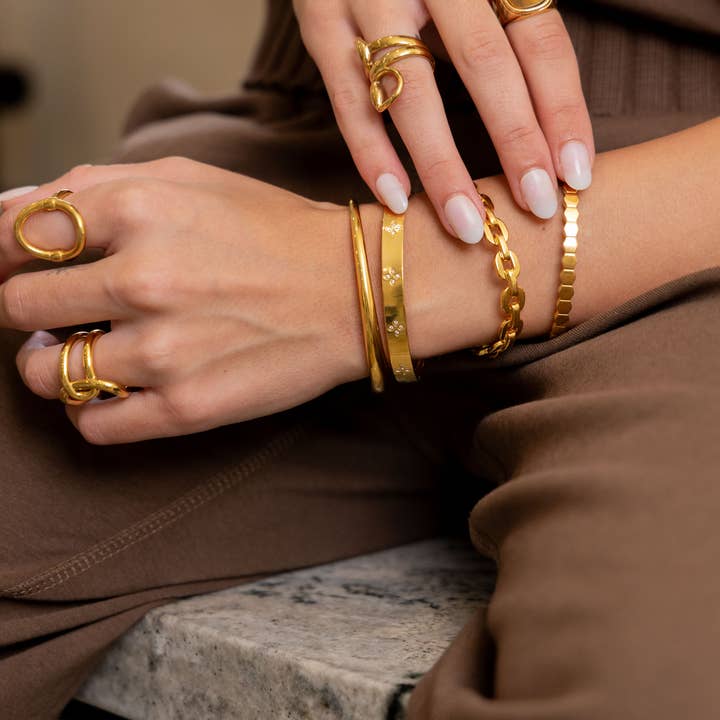 Sahira Jewelry Design - Wholesale Bangle Bracelet - Flora Bracelet1