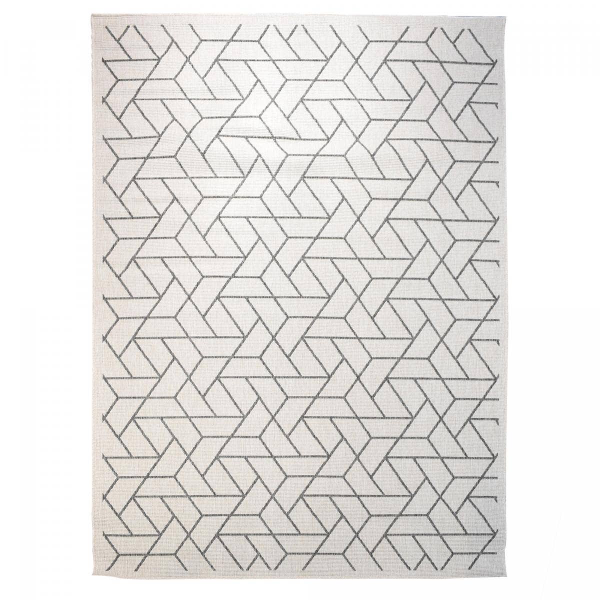 O&Ko - Wholesale Rug Pad - Af Brika Reversible Silver Outdoor Rug 80X150Cm0