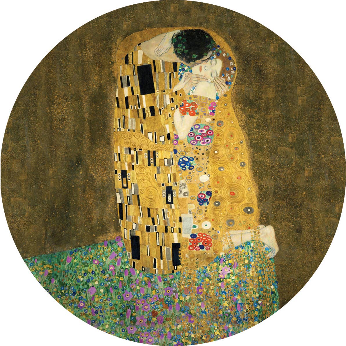 Coolors by Web Com S.a.s. – Individuais por atacado – Placemat - Redondo Cortiça Arte Noveau Design 39 cm10