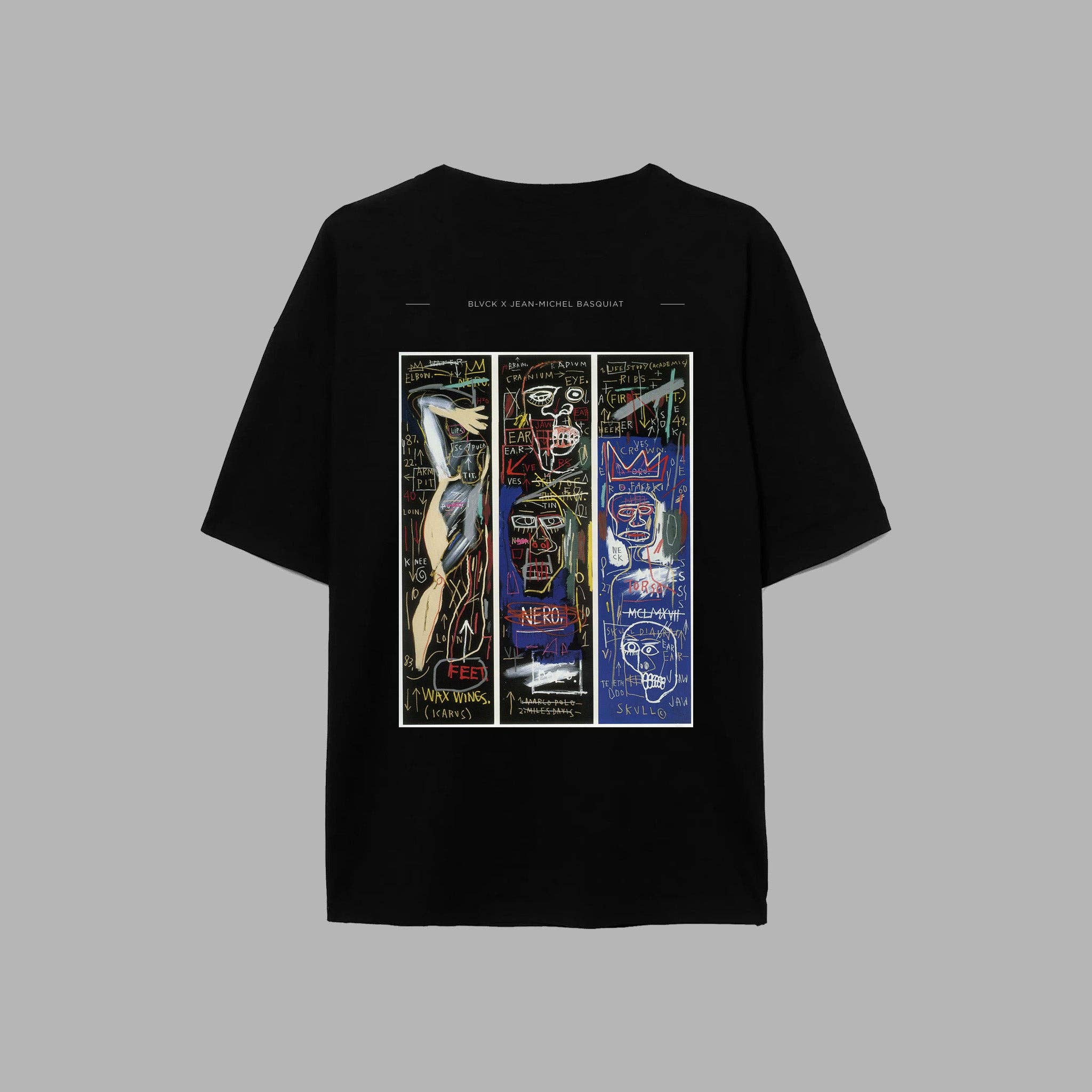 Blvck Paris - Vendita all'ingrosso Maglietta - Uomo - Maglietta Blvck x Basquiat Artwork II1