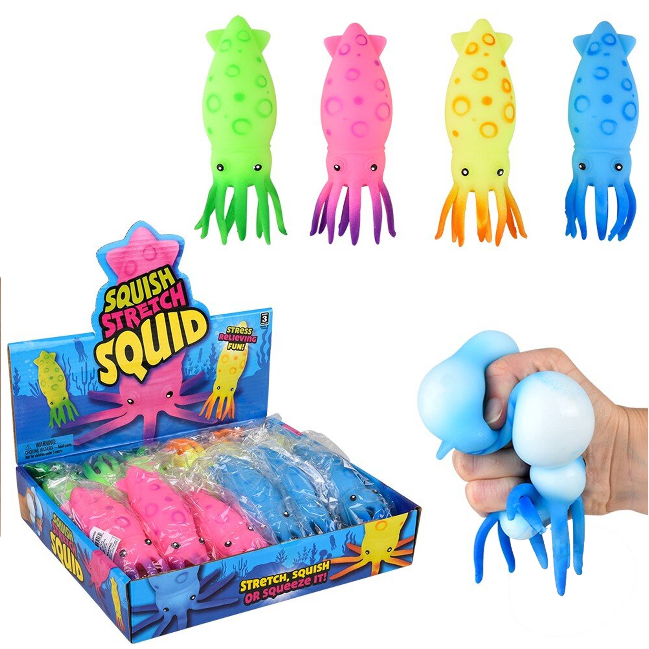 Pagdee Kids Juniors - Wholesale Squishy Toy - Kids & Baby - Holiday Décor Squishy And Stretchy Squid Kids Toy0