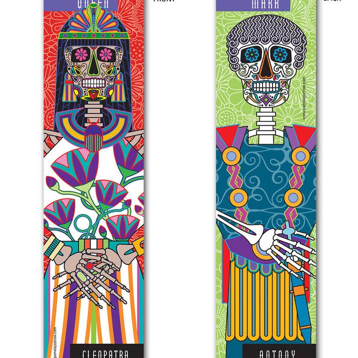 Cleopatra/Mark Anthony Bookmark for wholesale by The Art of Pamela Joy Trow
