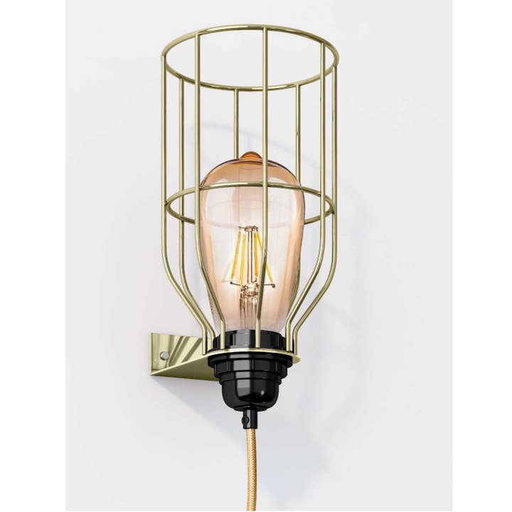 Hoopzi - Wholesale Lamp Shade - Bala and Hang Lampshade Cage - Gold