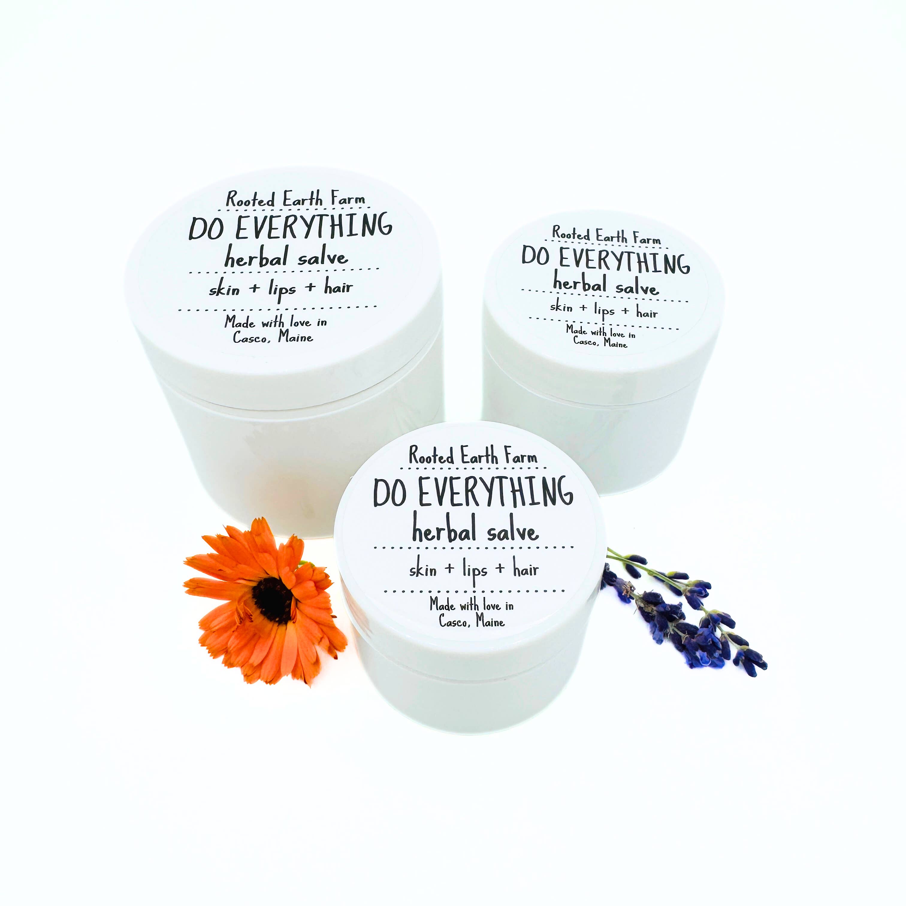 Rooted Earth Farm + Apothecary - Wholesale Healing Salve/Balm/Cream - Do Everything Salve - 3 Size Options5