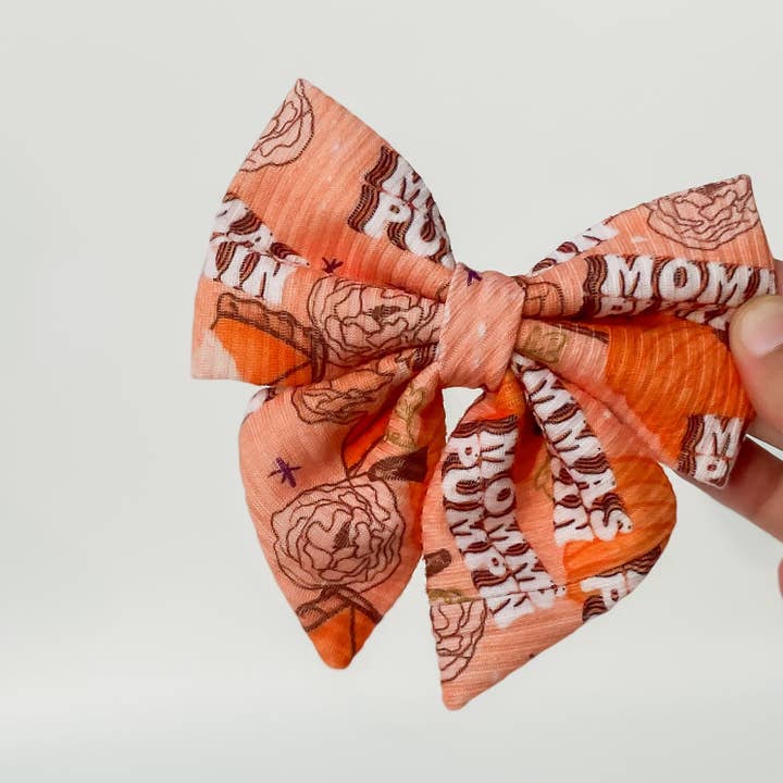 Mamas Kürbis-Hund-Deluxe-Matrosenfliege-Accessoire für den Herbst für den Großhandel von doggish