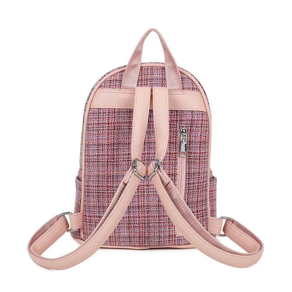 Strathurie - Wholesale Backpack - Women's - Harris Tweed Buchanan Tartan Ladies Backpack 288-2 21373