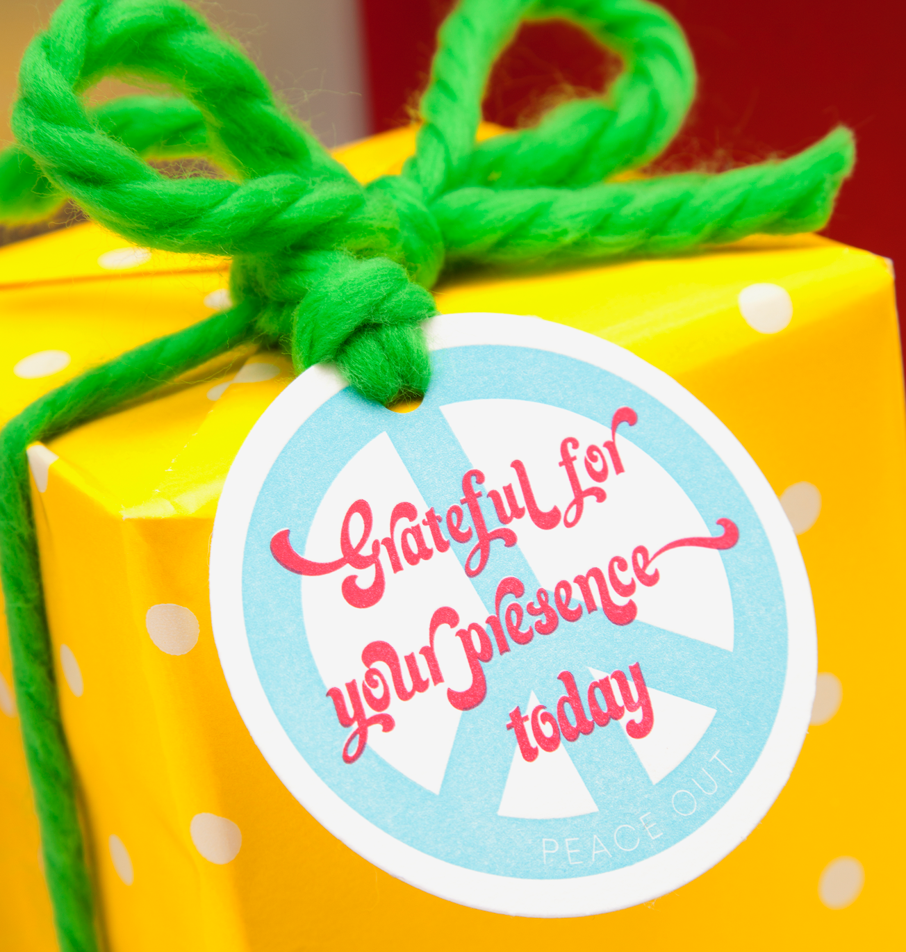 Yozo Studio - Wholesale Flat Wrap - Yellow and White Polka Dot Vintage Paper2