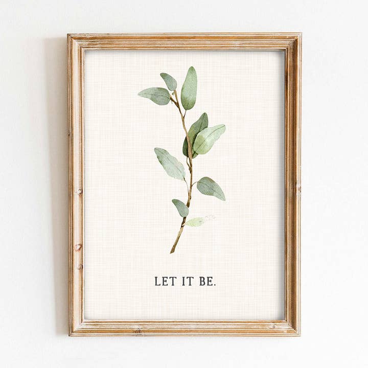 Paper House Print Shop - Wholesale Art print - Let It Be Art Print0