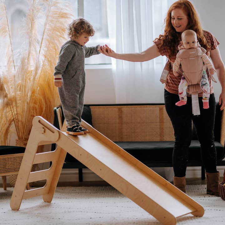 All Circles - Wholesale Houten speelgoed - Kinderen - PlayRamp XL - Opvouwbare glijbaan voor peuters8