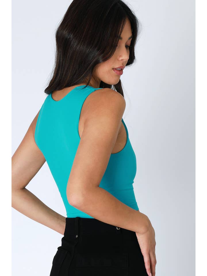 NIKIBIKI - Wholesale Tank Top - Women's - NS8252- Clean Line Square Neck Top