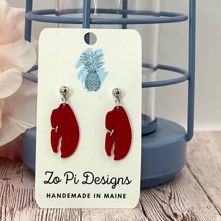 Large Lobster Claw Dangles for wholesale by Zo Pi Designs