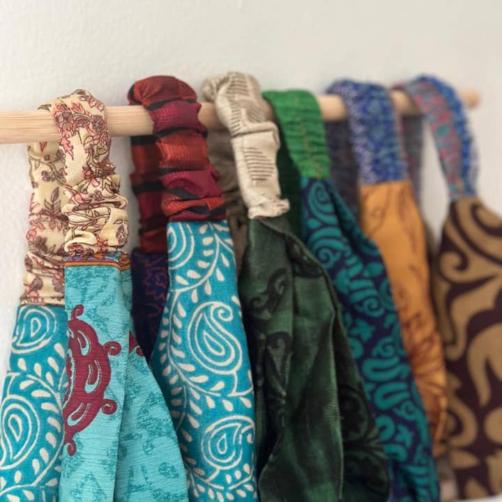 Set di 6 cerchietti elastici Saari per la vendita all'ingrosso da parte di AMANSH