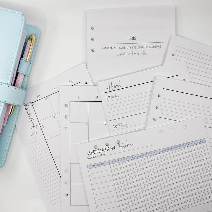 Planner Peace - Wholesale Planner - NDIS DisabilIty Support Worker Bundle7