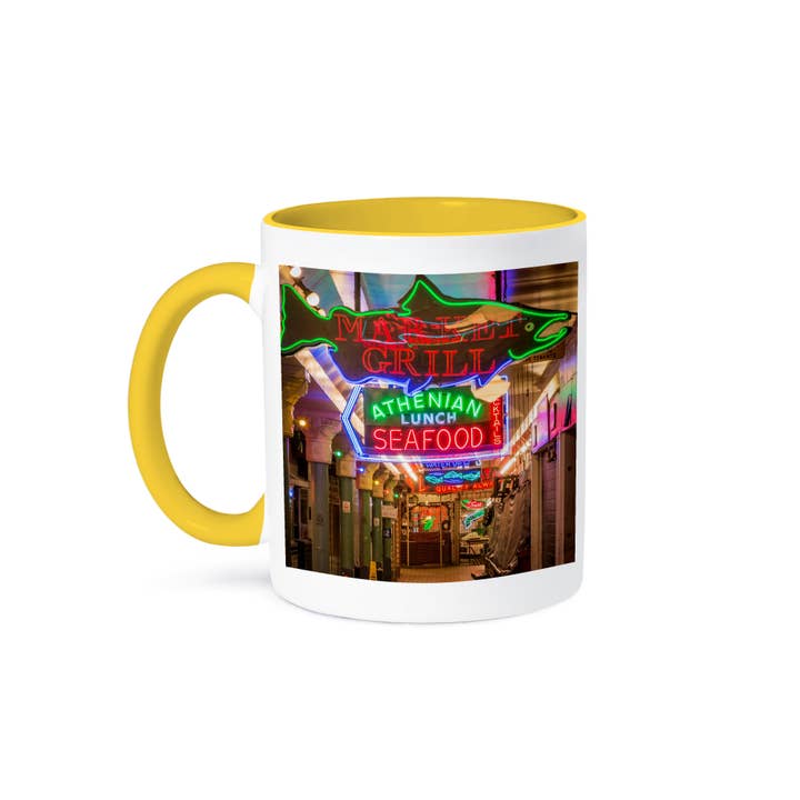 3dRose - Wholesale Coffee Mug - 3dRose, USA, Washington State, Seattle, Pike Place Public Market, Mug