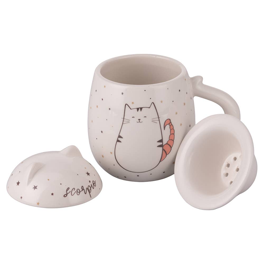 VdE Tivoli 1996 – wholesale Drinking glass/cup – OROSCOCATS HERBAL TEA CUP 350 ML SCORPIO1