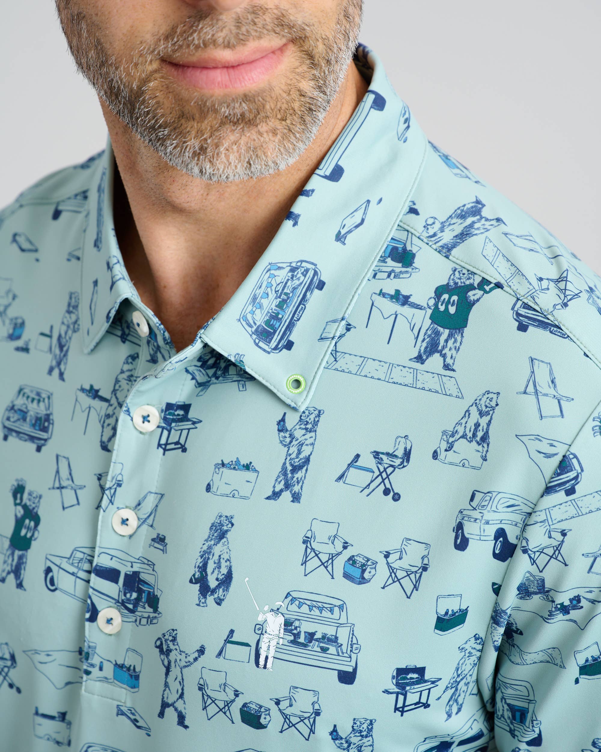 William Murray Golf - Wholesale Polo - Men's - Beargating Polo8