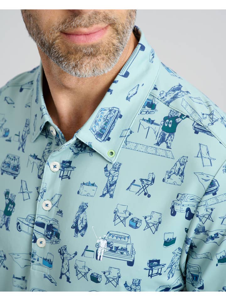 William Murray Golf - Wholesale Polo - Men's - Beargating Polo8