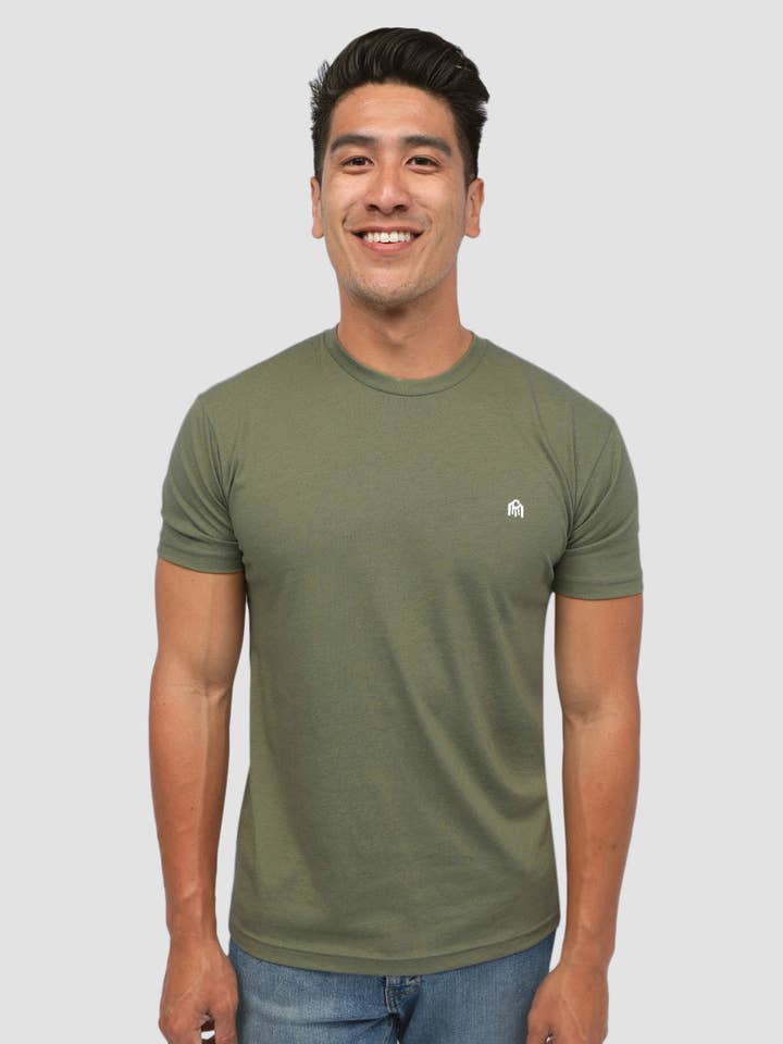 INTO THE AM – T-shirt – Homem por atacado – T-shirt Básica Ajustada Premium para Homem (de Marca)36