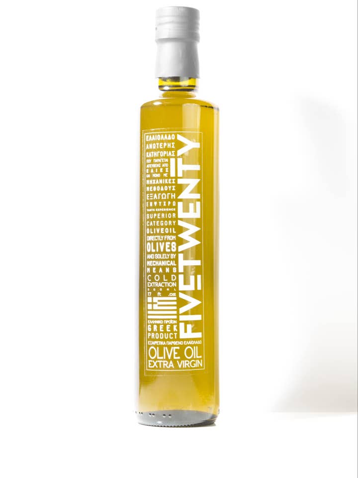 Huile d'olive extra vierge grecque 500 ml pour la vente par FiveTwenty Taste Experience