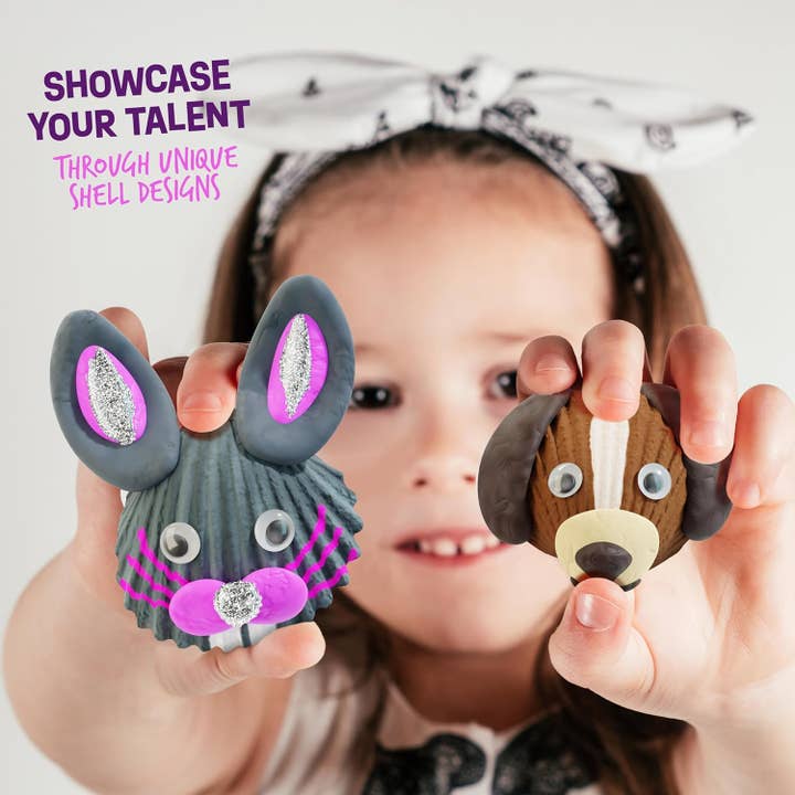 Dan&Darci - Wholesale DIY craft kit – Child - Sea Shell Painting Kit - Arts & Crafts for Boys and Girls6