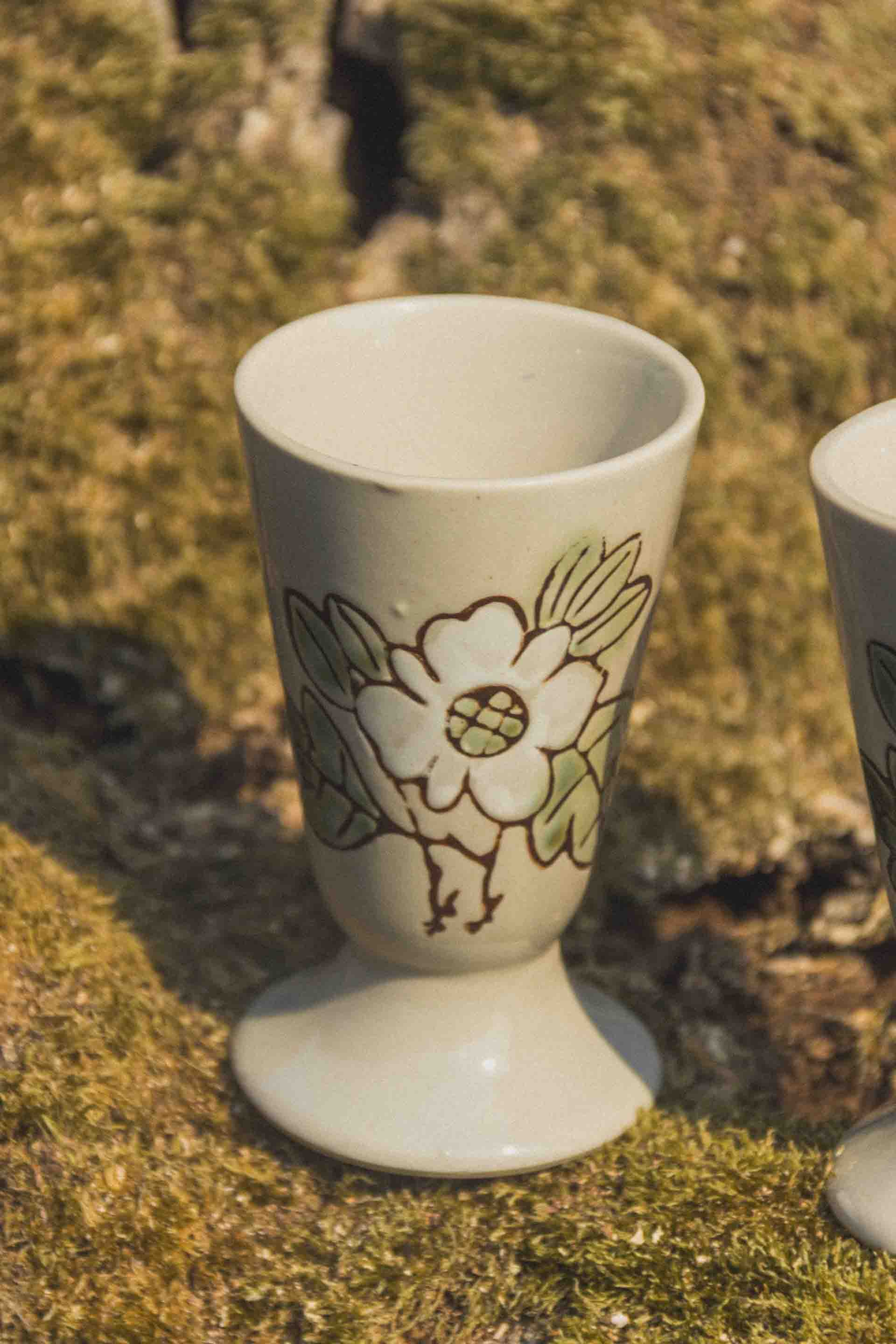 Eloge - Wholesale Drinking Glass/Cup - Mazagran Fleuris2