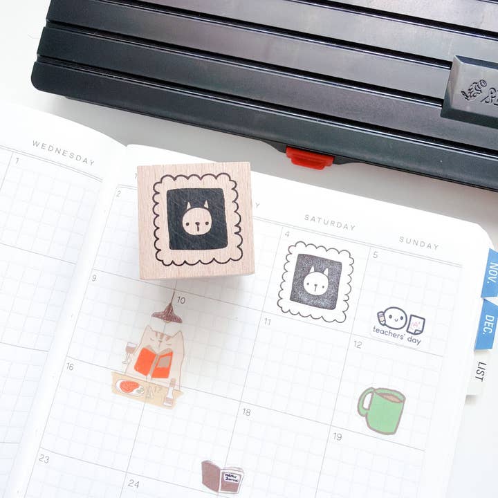 Kuboandlucy Stationery Co - Wholesale Rubber/decorative stamp - Kuboandlucy x Dana ate Oatmeal | Kubo and Lucy Wooden Rubber Stamp4