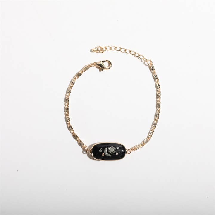 ACCITY - Wholesale Link & Chain Bracelet - Butterfly Star Moon Heart Snake Flower Bracelet_CWMM39061